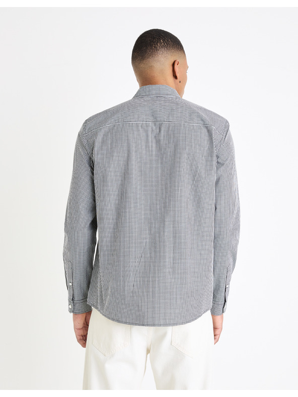 Celio Crna muška Celio Gaopur košulja s uzorkom