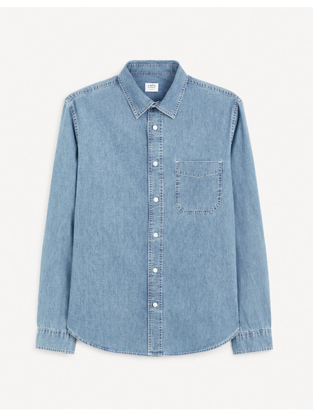 Celio Plava muška traper košulja Celio Gagusti1