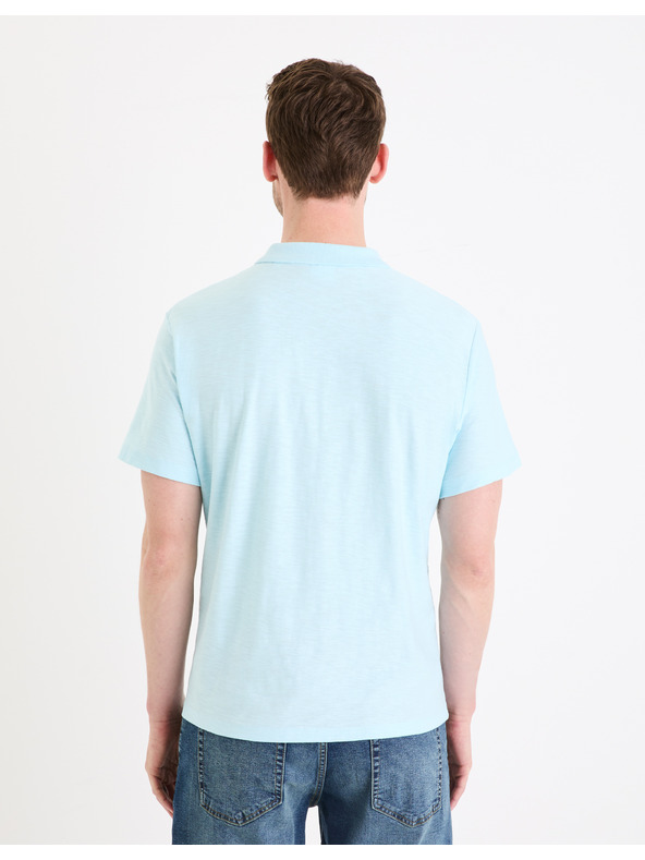 Celio Tirkizna muška basic polo majica Celio Feflame