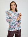 Orsay Svjetlosiva ženska majica cvjetnog uzorka ORSAY