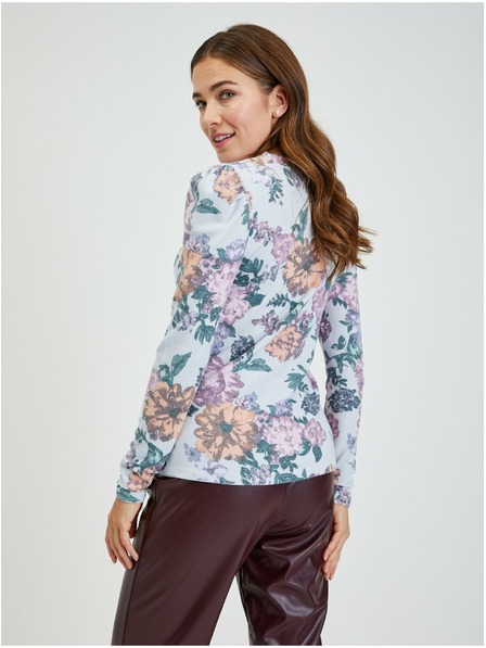 Orsay Svjetlosiva ženska majica cvjetnog uzorka ORSAY