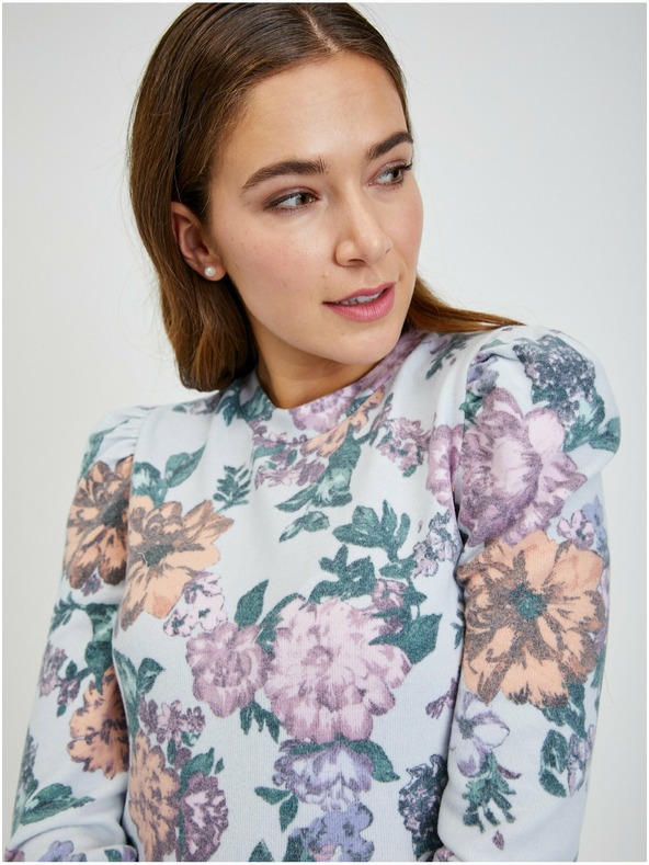 Orsay Svjetlosiva ženska majica cvjetnog uzorka ORSAY