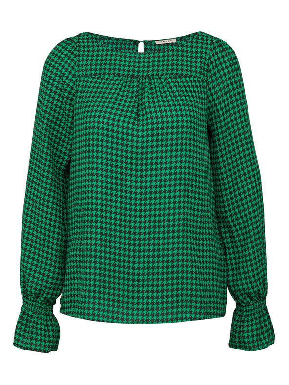 Orsay Zelena ženska bluza s uzorkom ORSAY