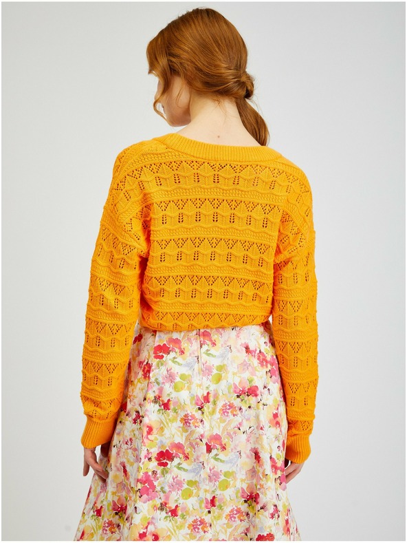 Orsay Narančasta ženska vesta s uzorkom ORSAY