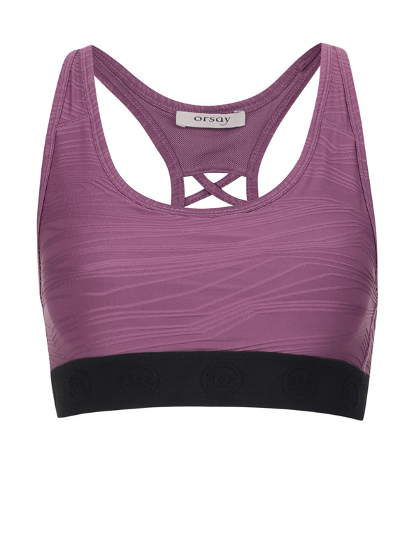 Orsay Ljubičasti ženski sportski grudnjak ORSAY