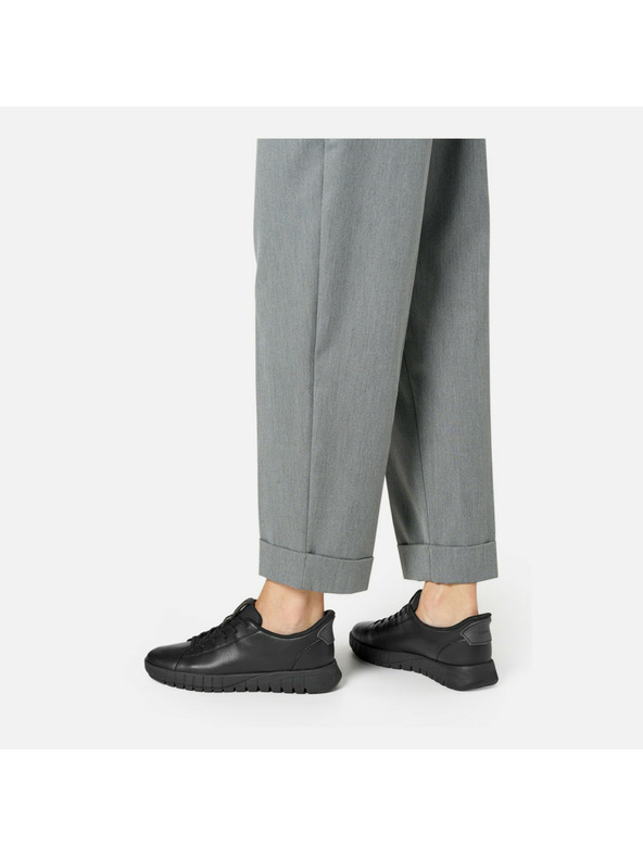 Geox Crne ženske tenisice Geox Flextride Plus Fast in