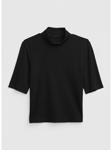 GAP Dječji rebrasti rolled neck džemper GAP