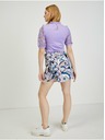 Orsay Plavo-ljubičaste ženske suknja-kratke hlače na preklop s uzorkom OR