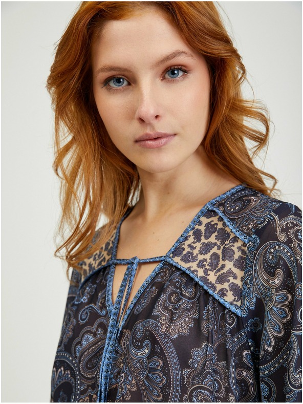 Orsay Tamnoplava ženska bluza s uzorkom ORSAY