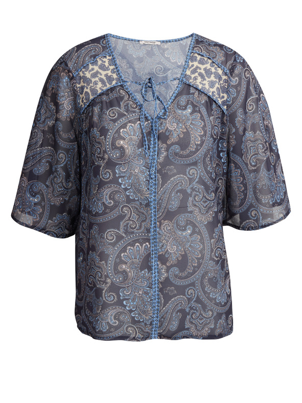 Orsay Tamnoplava ženska bluza s uzorkom ORSAY