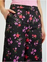 Orsay Crne ženske široke hlače cvjetnog uzorka ORSAY