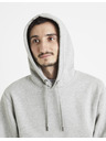Celio Siva muška osnovna Celio majica s kapuljačom