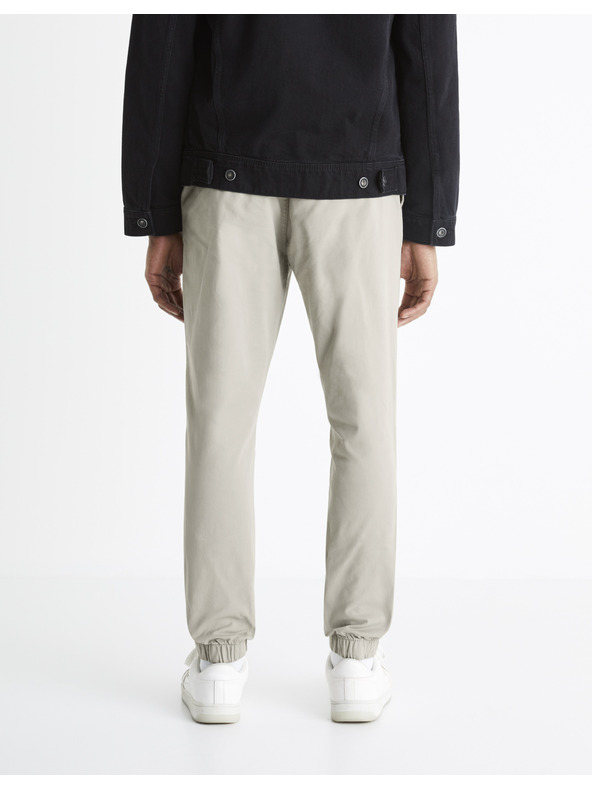 Celio Svijetlo sive muške hlače Celio Voyage