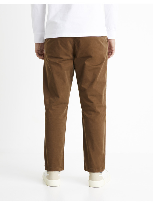 Celio Celio Cochicrop smeđe muške hlače