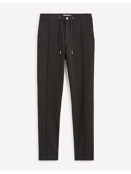 Celio Crne muške hlače Celio 24H Cobozal