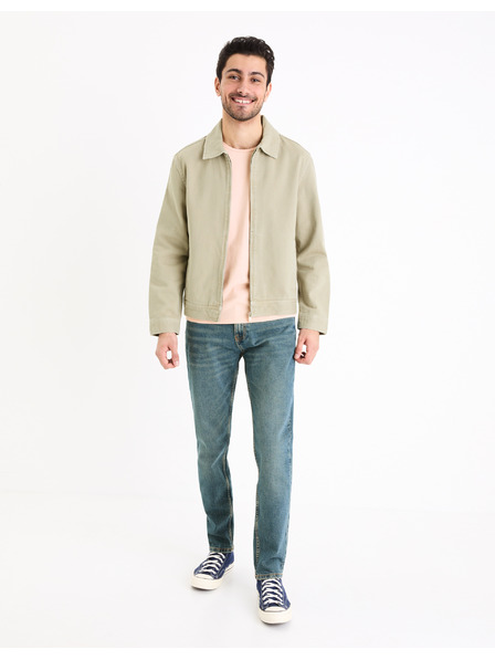 Celio Celio Neunir ružičasta muška basic majica