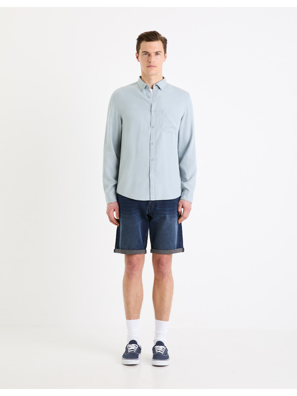 Celio Svijetlo plava muška košulja Celio Gacocel