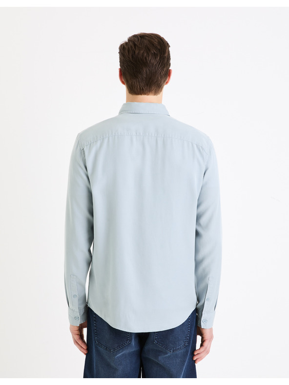 Celio Svijetlo plava muška košulja Celio Gacocel