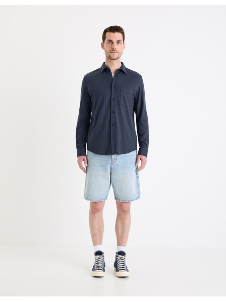 Celio Tamnoplava muška košulja Celio Gaselle