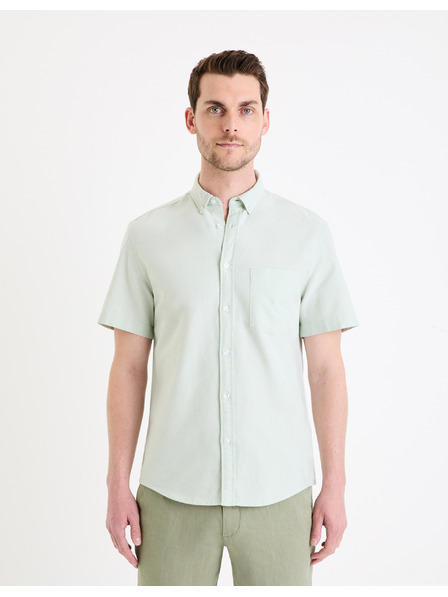 Celio Svijetlo zelena košulja regular Celio Daxfordmc