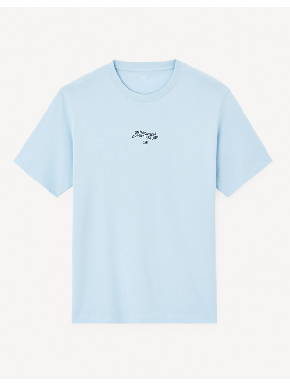 Celio Svijetloplava muška majica Celio Jeword