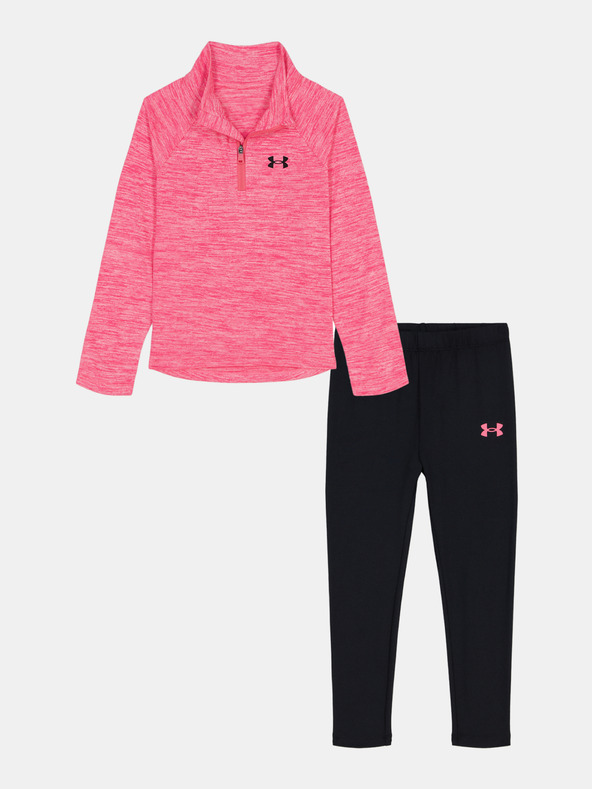 Under Armour Djevojački set Under Armour UA 1/4 ZIP LEGGING SET