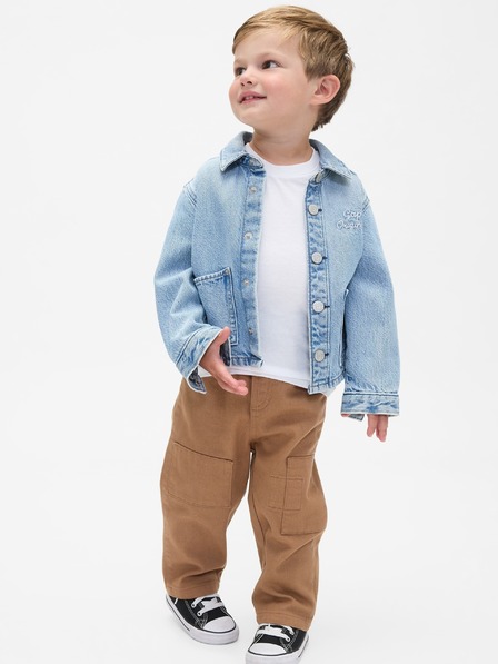 GAP Baby hlačice Barrel Unisex GAP