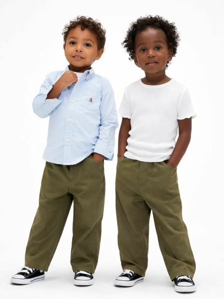 GAP Baby hlačice Barrel Unisex GAP
