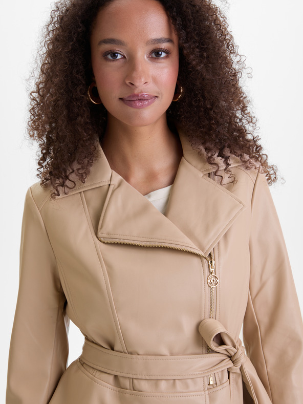 Orsay Bež ženska kožna jakna ORSAY