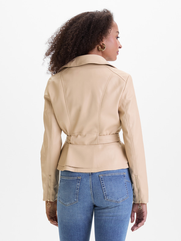 Orsay Bež ženska kožna jakna ORSAY