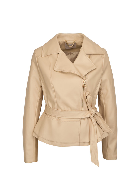 Orsay Bež ženska kožna jakna ORSAY
