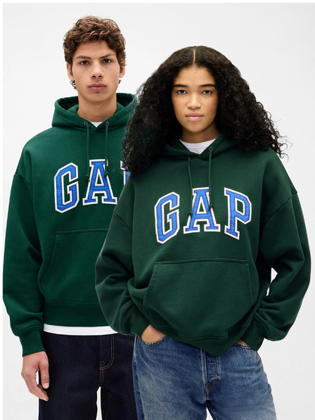 GAP Oversize dukserica s logom Extra Heavyweight Unisex GAP