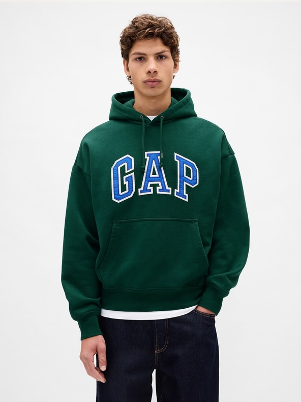 GAP Oversize dukserica s logom Extra Heavyweight Unisex GAP
