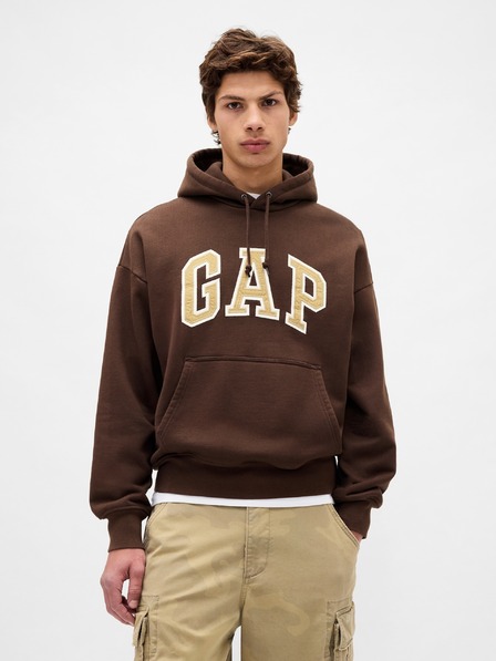 GAP Oversize dukserica s logom Extra Heavyweight Unisex GAP
