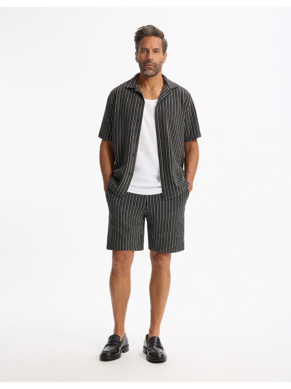 Celio Pamučne kratke hlače Gostripebm