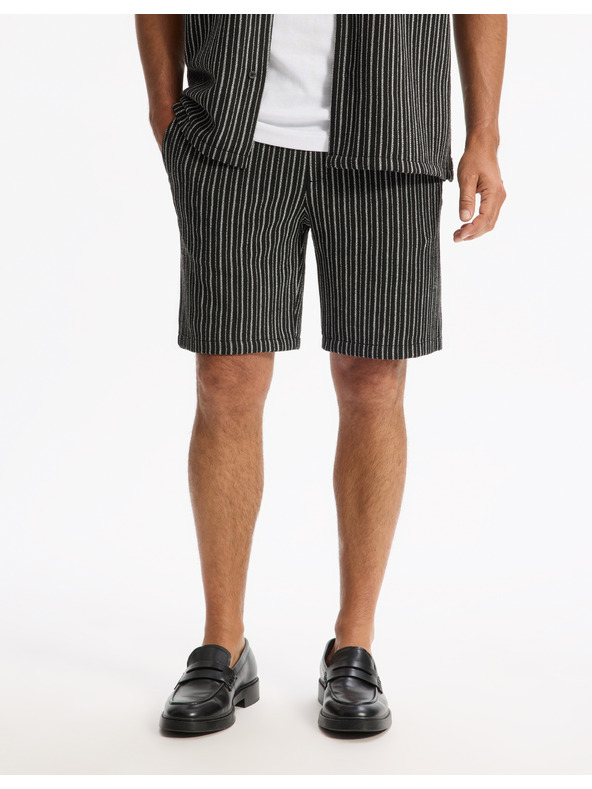 Celio Pamučne kratke hlače Gostripebm