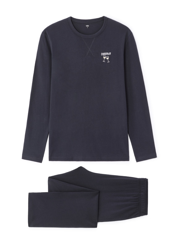 Celio Pidžama u božićnom pakiranju Šampanjac