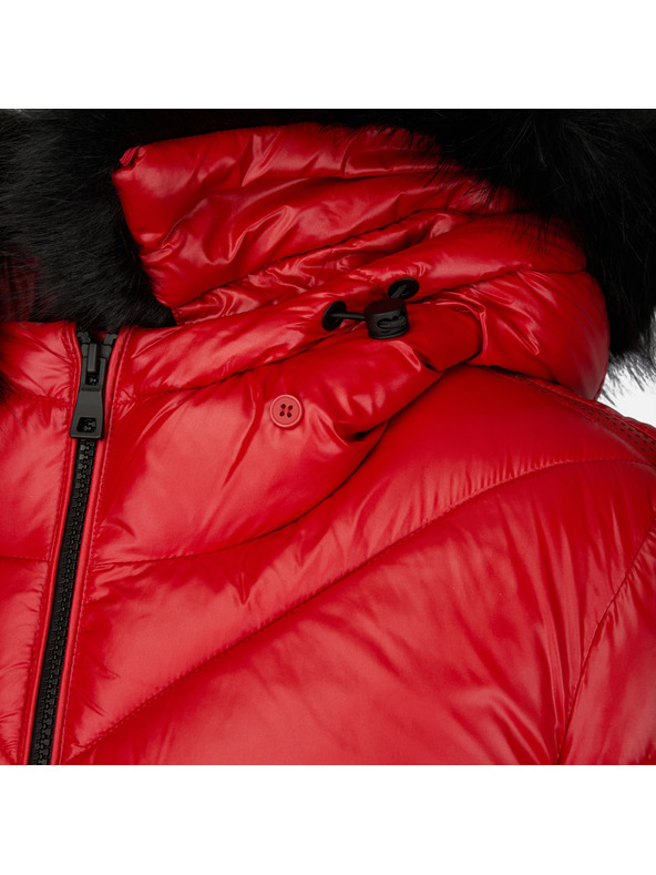 Geox Crvena pernata jakna Geox Backsie