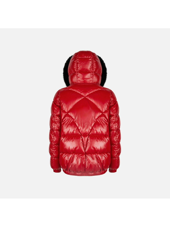 Geox Crvena pernata jakna Geox Backsie