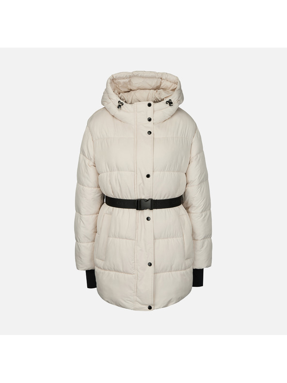 Geox Krem pernata jakna Geox Spherica