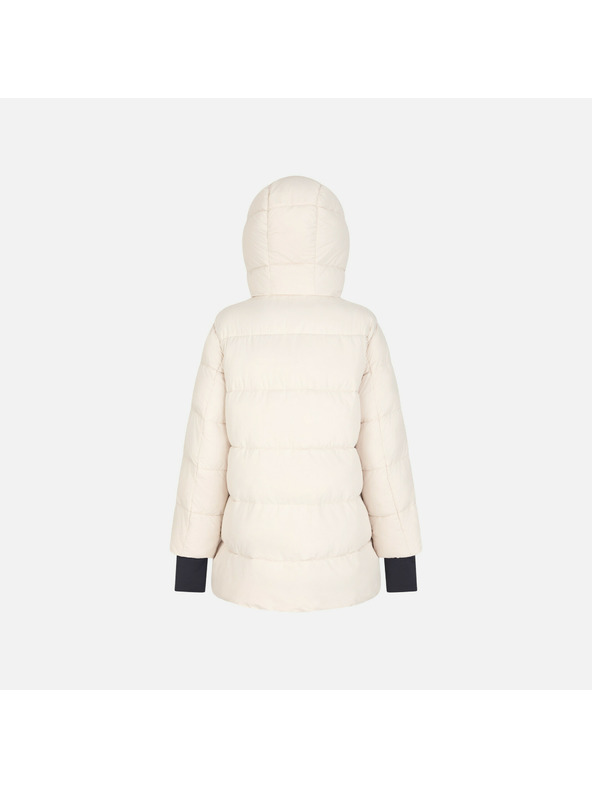 Geox Krem pernata jakna Geox Spherica