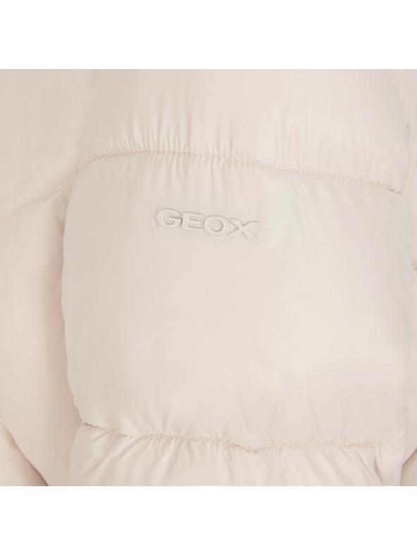 Geox Krem pernata jakna Geox Backsie