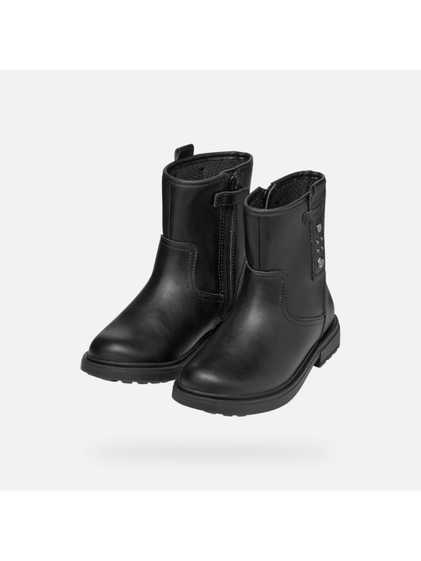 Geox Crna djevojčanska gležnjača Geox Eclair Girl