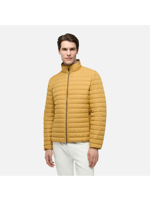 Geox Žuta muška pernata jakna Geox Warrens