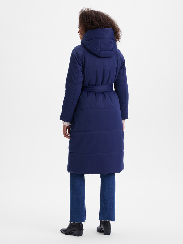 Orsay Tamnoplavi ženski prošiveni kaput ORSAY