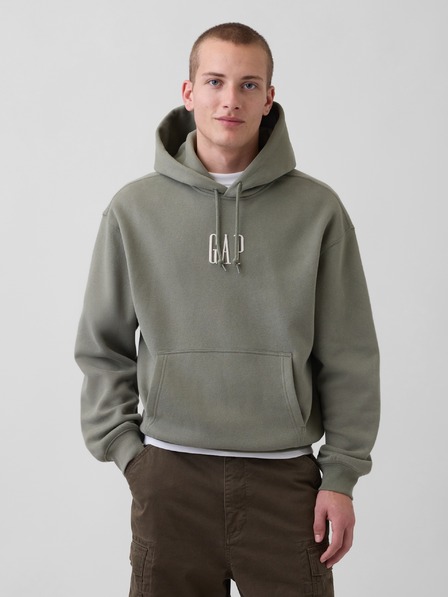 GAP Oversize dukserica s logom VintageSoft GAP