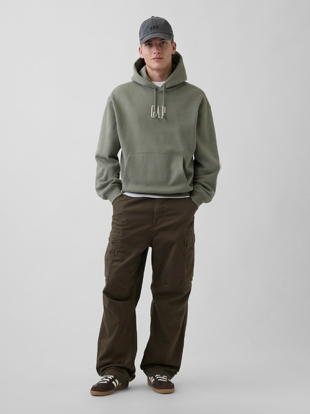 GAP Oversize dukserica s logom VintageSoft GAP