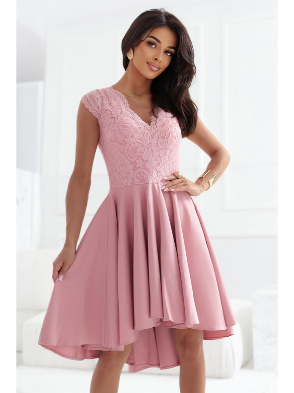 numoco PATRICIA Ekskluzivne haljine s čipkom - ružičaste