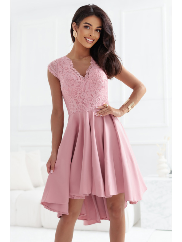 numoco PATRICIA Ekskluzivne haljine s čipkom - ružičaste