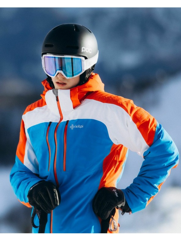 Kilpi Premium uniseks skijaška jakna Kilpi DEXEN-U Plavo-crvena